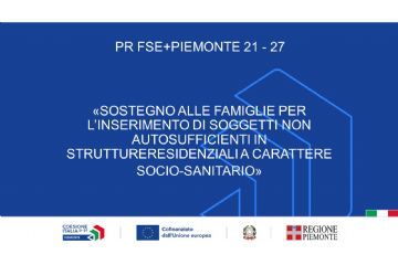 La struttura aderisce alla misura regionale "Buono Residenzialità" finanziata con fondi FSE PLUS 21-217
